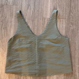 Women’s Villa Textured Crop Tank